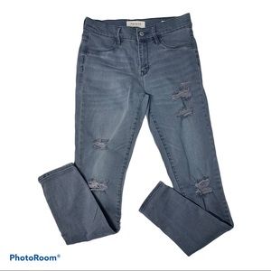PacSun jegging size 26 gray distressed